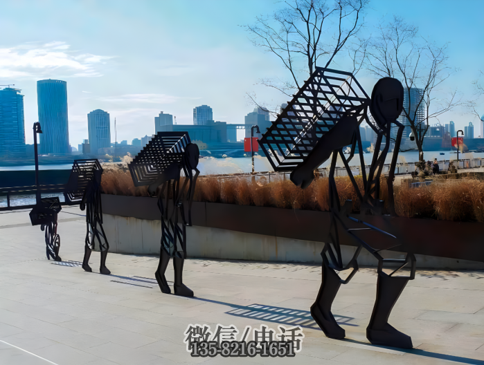 人物雕塑實拍圖