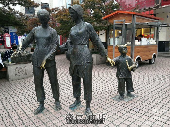人物雕塑實拍圖