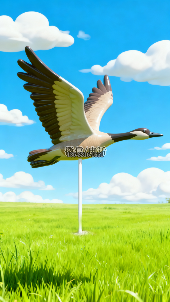 大雁雕塑實(shí)拍圖